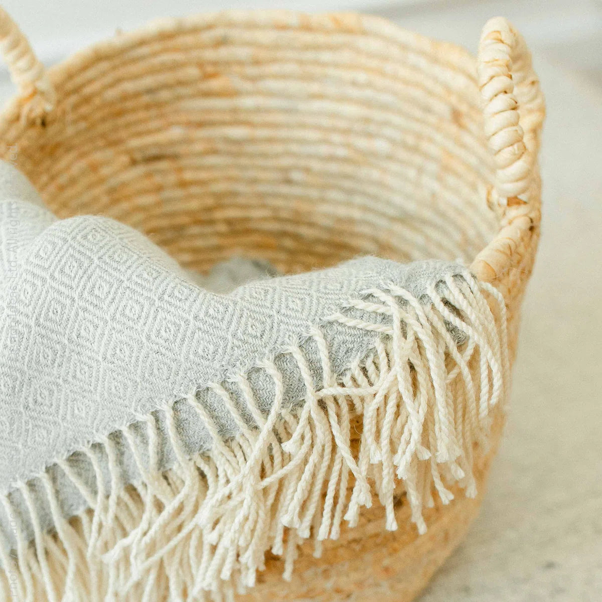 Beachcrest Home™ Wicker Decorative Basket