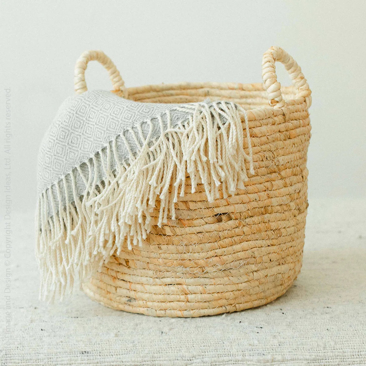 Beachcrest Home™ Wicker Decorative Basket